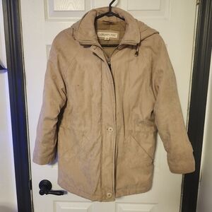 London Fog Women's Beige Puffer Coat